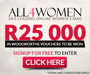WIN R25 000 in Woolworths Vouchers by signing up to the All4Women newsletter