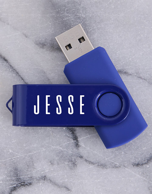 Blue 8G USB (South Africa)