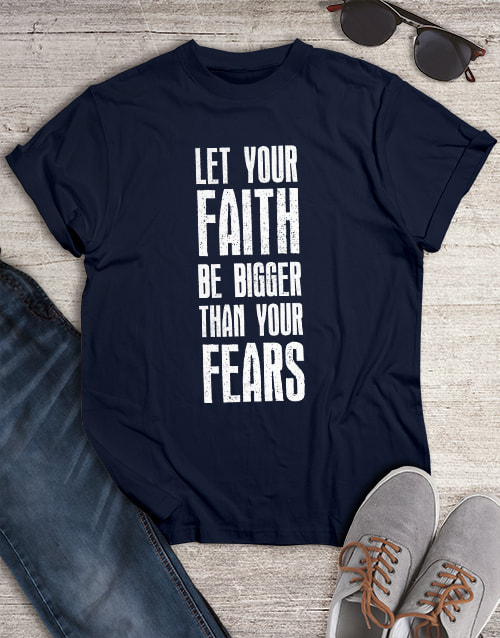 Bigger Than Your Fears Christian Shirt (South Africa)