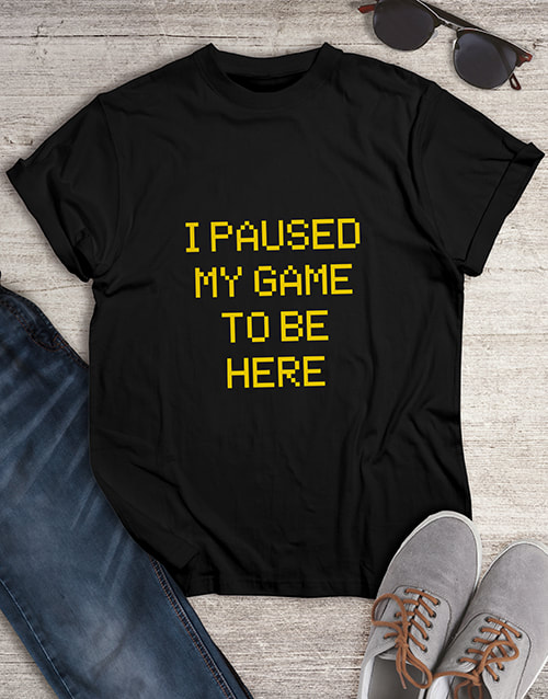 My Game is Paused Tshirt (South Africa)