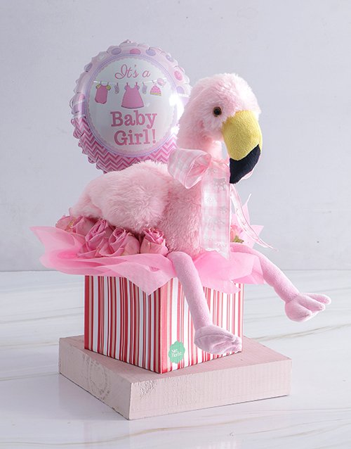 Baby Girl Flamingo Hamper (South Africa)