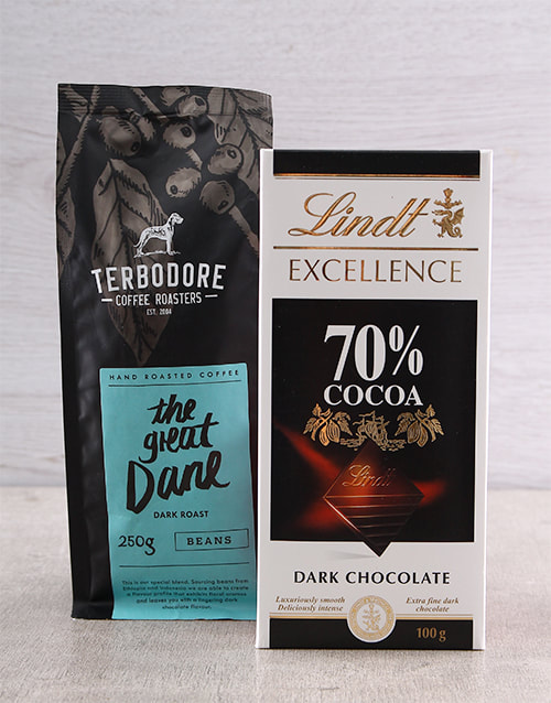 Great Dane Coffee Bean and Lindt Duo (South Africa)