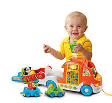 VTech Pull and Learn Car Carrier Pull Toy (South Africa)