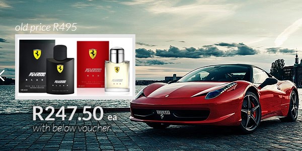 50% Off Ferrari Scuderia Fragrance - This Weekend Only!